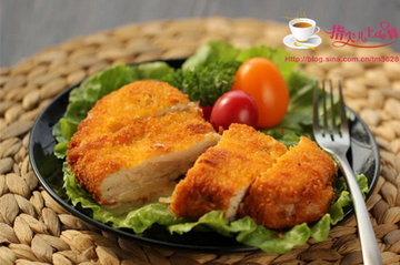 自制爆浆鸡排的做法步骤10