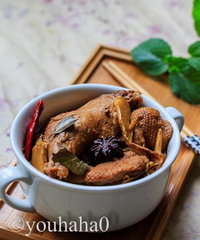 砂锅酱烧鸭的做法