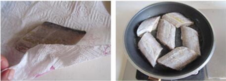 老干妈烧带鱼的做法步骤3-4