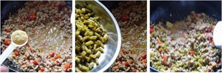 酸豇豆炒肉末的做法步骤7-8