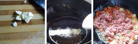 酸豇豆炒肉末的做法步骤4-6