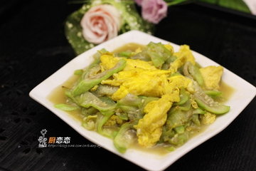丝瓜炒鸡蛋