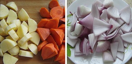 咖喱牛肉的做法步骤3-4