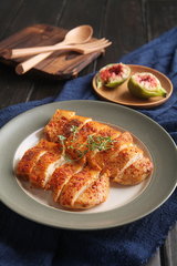 辣味鸡胸条的做法