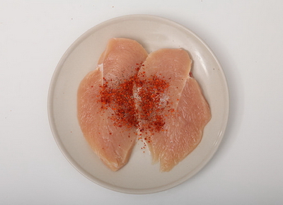 辣味鸡胸条的做法步骤2