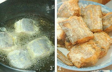 葱油烧带鱼的做法步骤3-4