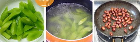 红油莴笋鸡的做法步骤3-4