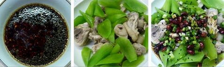 红油莴笋鸡的做法步骤5-6