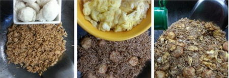 酱油炒饭的做法步骤7-9