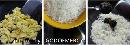 酱油炒饭的做法步骤4-6