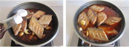 老干妈烧带鱼的做法步骤9-10