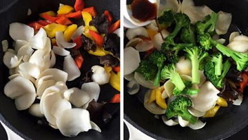 百合西兰花的做法步骤5-6