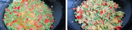 毛豆炒鸡蛋的做法步骤4