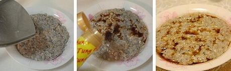 蒸鲮鱼肉饼的做法步骤6-8