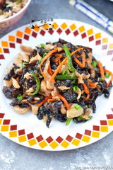 木耳炒肉丝