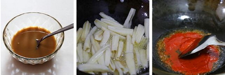 糖醋藕条的做法步骤7-9