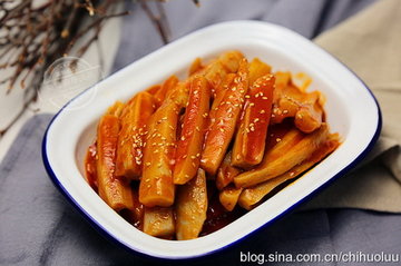 (图)糖醋藕条