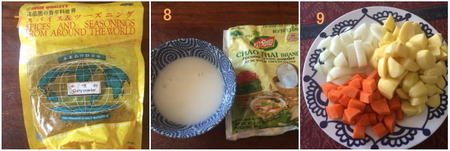 咖喱牛腩肉的做法步骤7-9