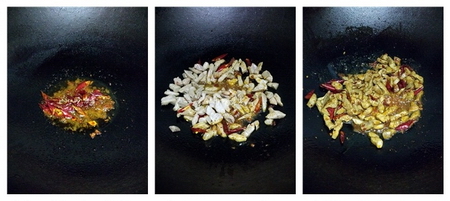 爆炒猪肝的做法步骤7-9