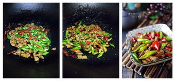 爆炒猪肝的做法步骤10-12