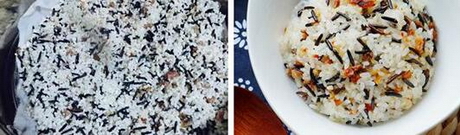 腊肉糯米饭的做法步骤5-6