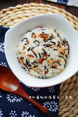 腊肉糯米饭的做法