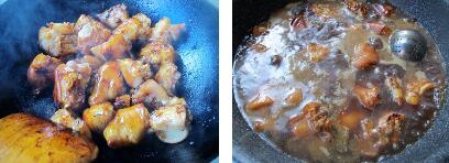 红烧猪蹄鹰嘴豆的做法步骤5-6