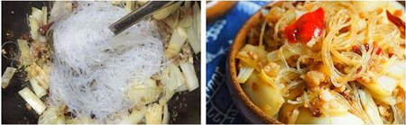 香辣肉末粉丝扒娃娃菜的做法步骤5