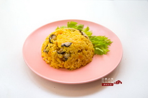 南瓜奶酪焖饭的做法步骤7