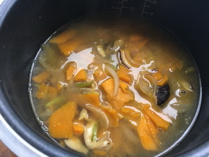 南瓜奶酪焖饭的做法步骤6