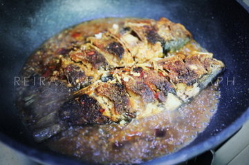 家常菜豆瓣鲫鱼的做法步骤6