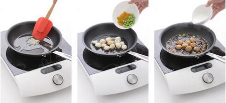 红烧鸡肉小丸子的做法步骤5-7