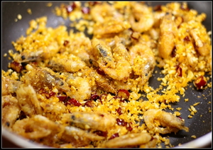 避风塘北极虾的做法步骤7