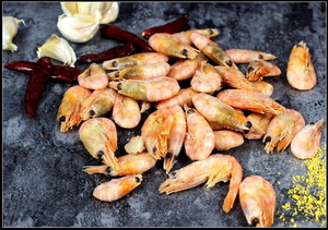 避风塘北极虾的做法步骤1