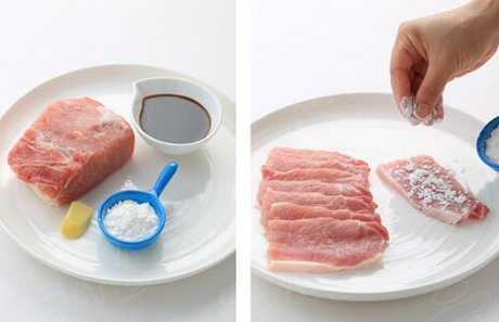 姜烧肉的做法步骤1-2