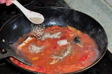 油淋番茄鱼的做法步骤19