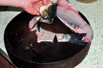 油淋番茄鱼的做法步骤3