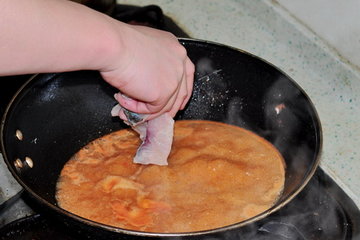 油淋番茄鱼的做法步骤22