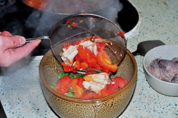 油淋番茄鱼的做法步骤21