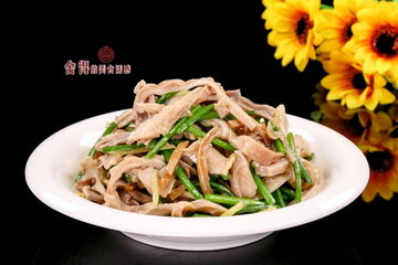 韭香墨鱼肚丝的做法步骤5