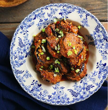 鱼香茄盒的简单做法