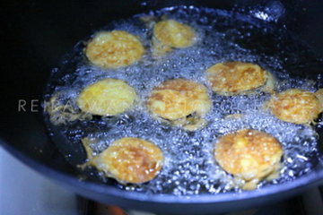 鱼香茄盒的做法步骤5