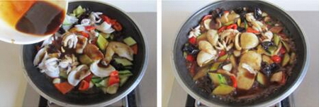 酱爆墨鱼仔的做法步骤7-8