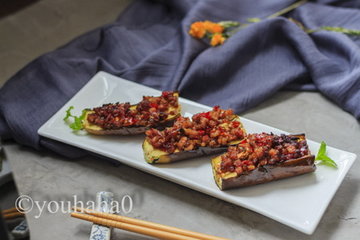 肉沫烤茄子