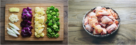 新疆大盘鸡的做法步骤1