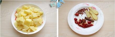 大盘鸡裤带面的做法步骤7-8