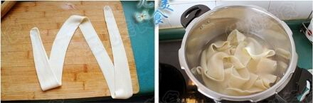 大盘鸡裤带面的做法步骤19-20