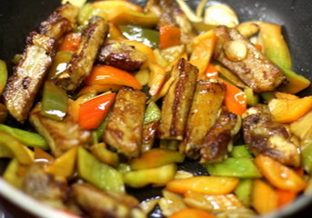 煎排骨的做法步骤9