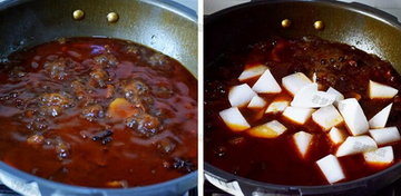 萝卜烧牛腩的做法步骤13-14