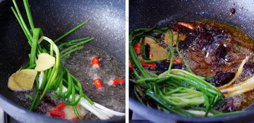 萝卜烧牛腩的做法步骤5-6